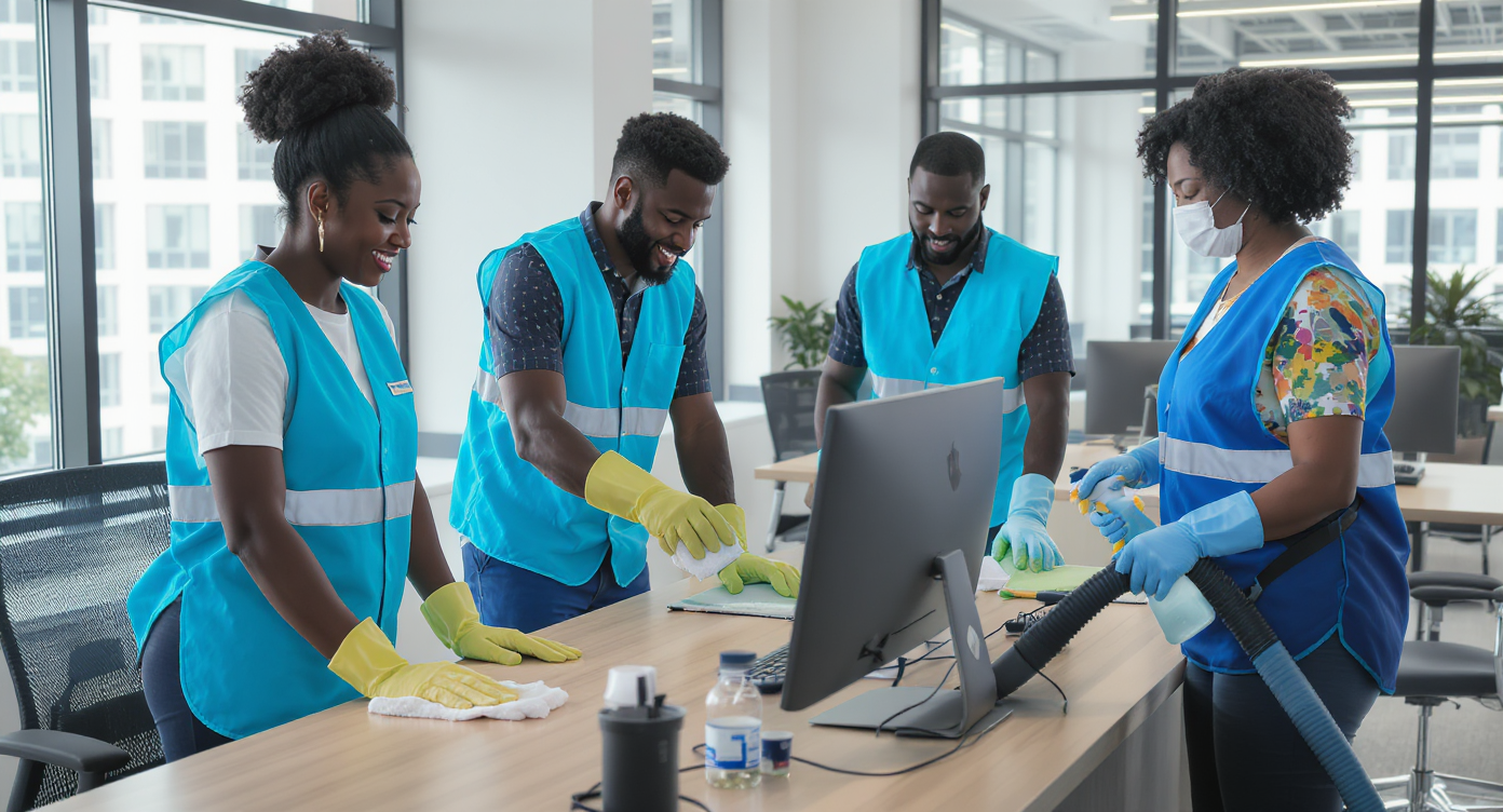 L’importance d’un nettoyage professionnel - Article sur le nettoyage et la logistique à Kinshasa