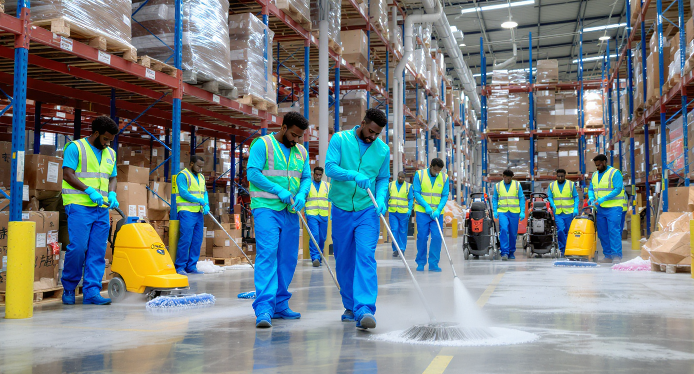 Protéger et embellir vos sols industriels à Kinshasa