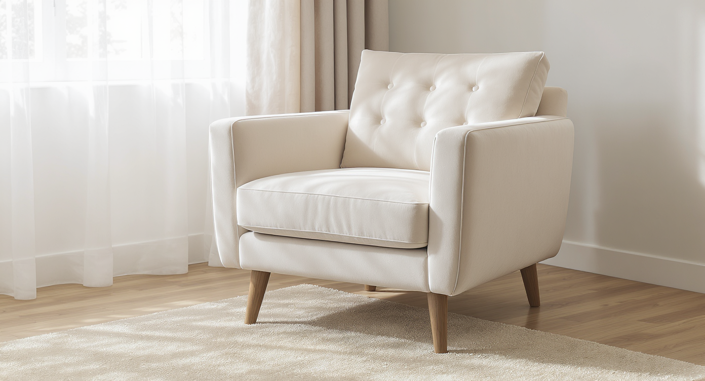 Après - Fauteuil d’appoint belge – modèle compact - Intervention HMK Service et Logistique